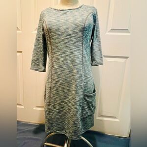 Soybu Athletic Dress. 3/4 sleeves, size M.